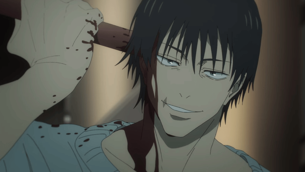Toji membunuh dirinya sendiri (dok. MAPPA/ Jujutsu Kaisen Season 2)