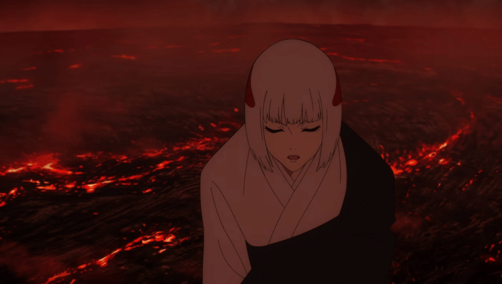 Uraume datang menjemput Sukuna (dok. MAPPA/ Jujutsu Kaisen Season 2)