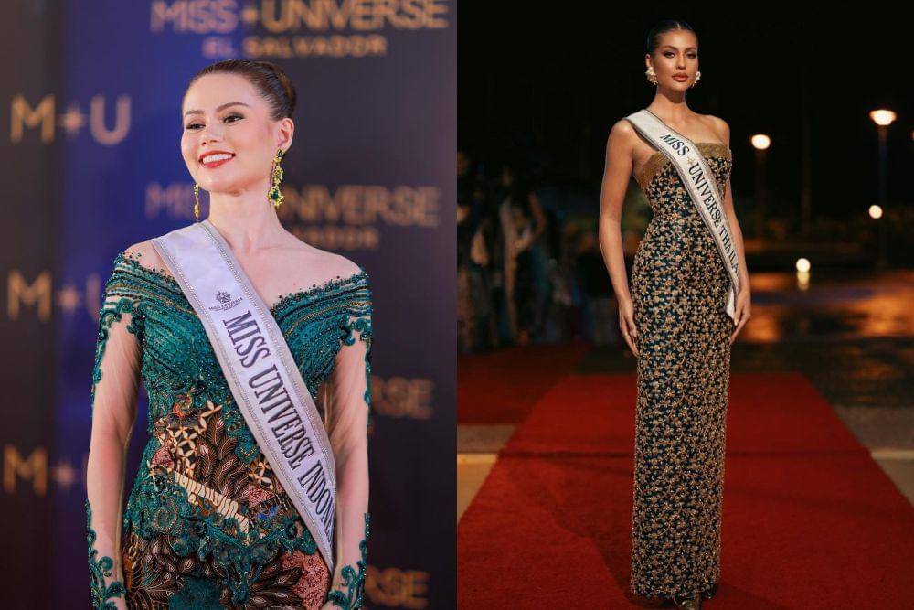 Potret Wakil Asia di Gala Dinner Miss Universe 2023 (instagram.com/missuniversosv)