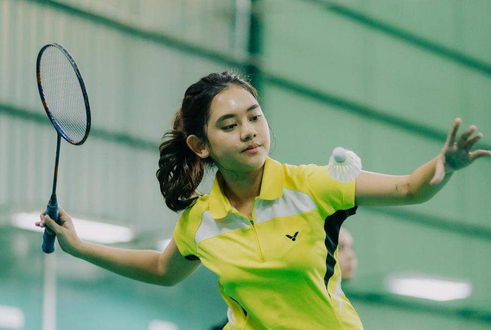 potret Ziva Magnolya main badminton (instagram.com/zivamagnolya)