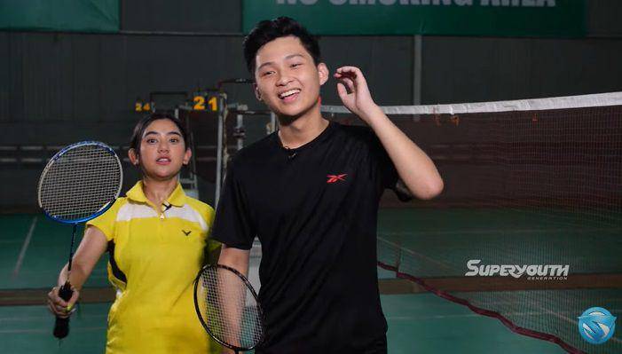 potret Ziva Magnolya main badminton (youtube.com/Superyouth ID)