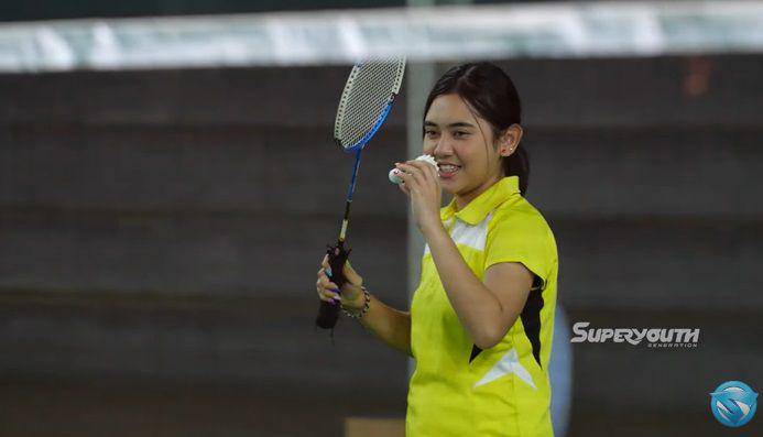 potret Ziva Magnolya main badminton (youtube.com/Superyouth ID)