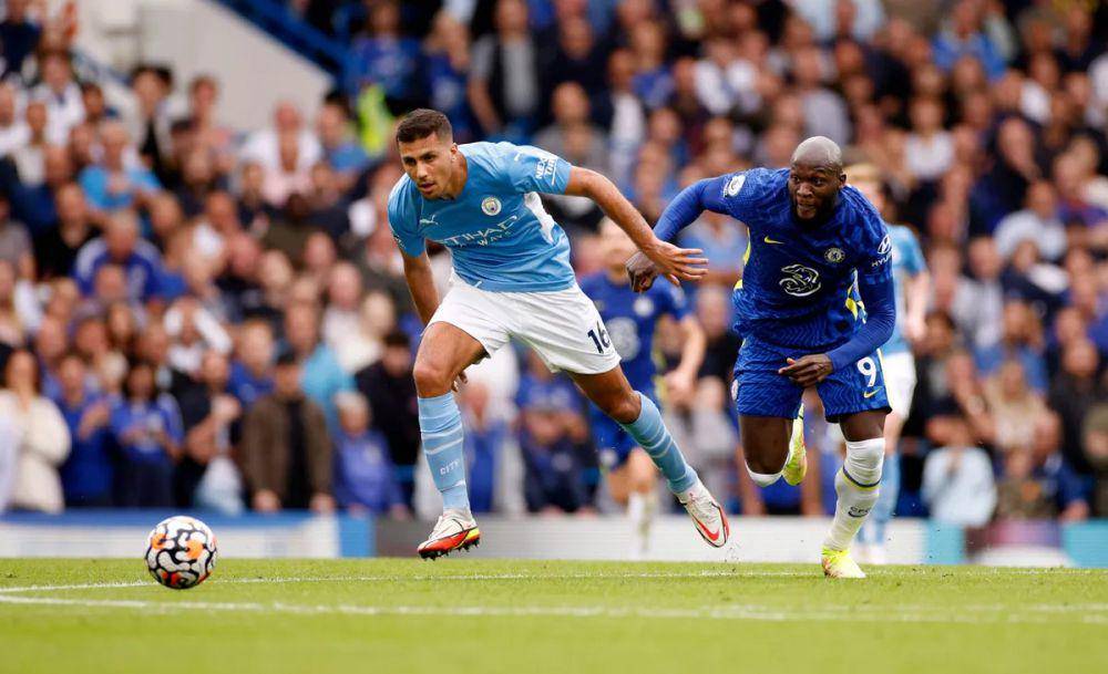 Chelsea melawan Manchester City di Premier League 2021/2022. (premierleague.com)