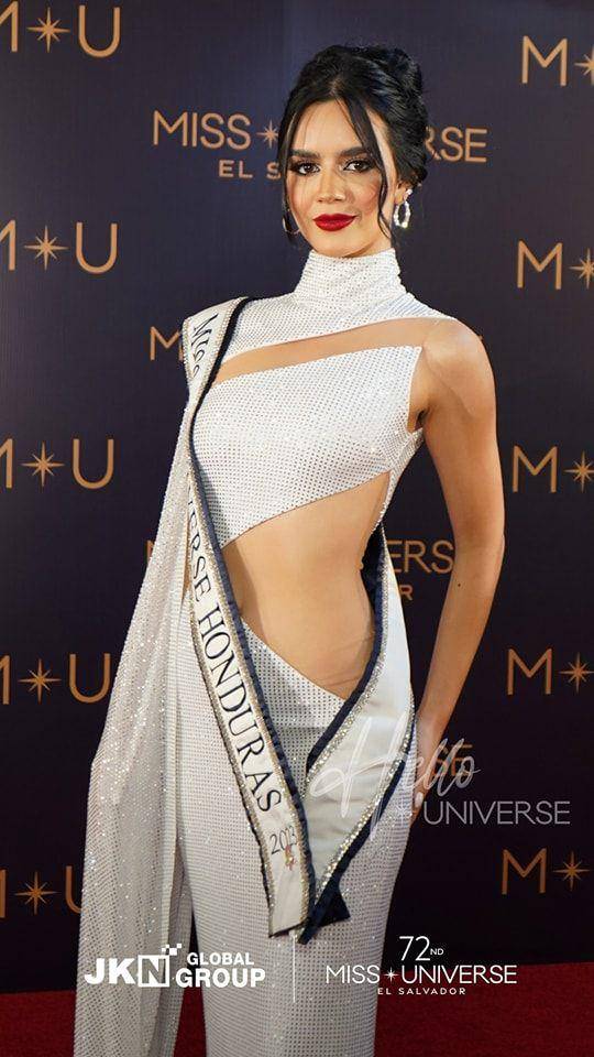 Potret Finalis Amerika Latin di Welcome Dinner Miss Universe 2023 (Facebook.com/Hello Universe)