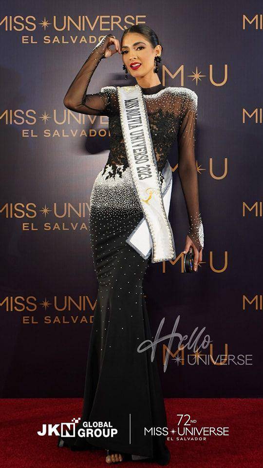Potret Finalis Amerika Latin di Welcome Dinner Miss Universe 2023 (Facebook.com/Hello Universe)
