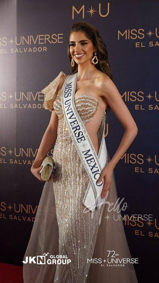 Potret Finalis Amerika Latin di Welcome Dinner Miss Universe 2023 (Facebook.com/Hello Universe)