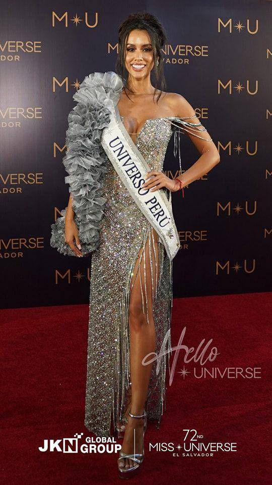 Potret Finalis Amerika Latin di Welcome Dinner Miss Universe 2023 (Facebook.com/Hello Universe)