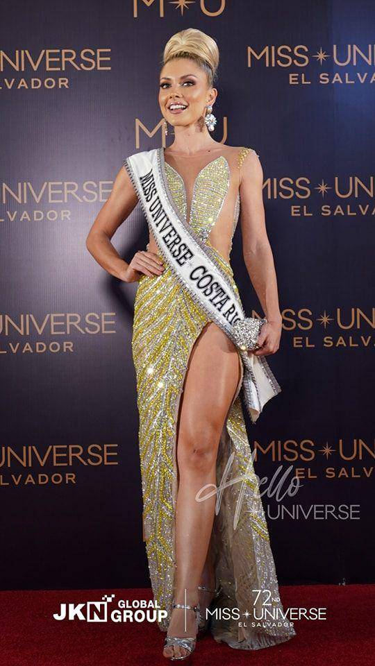 Potret Finalis Amerika Latin di Welcome Dinner Miss Universe 2023 (Facebook.com/Hello Universe)