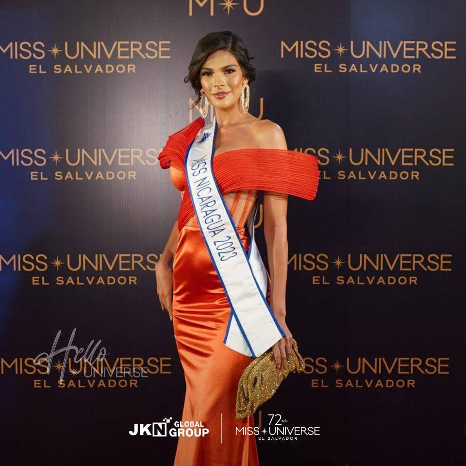 Potret Finalis Amerika Latin di Welcome Dinner Miss Universe 2023 (Facebook.com/Hello Universe)