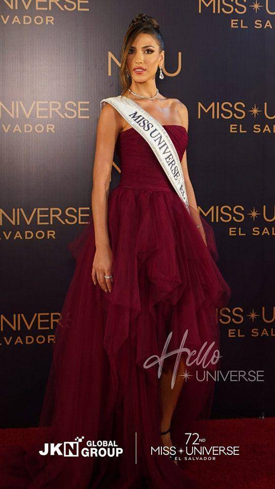 Potret Finalis Amerika Latin di Welcome Dinner Miss Universe 2023 (Facebook.com/Hello Universe)