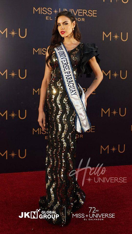 Potret Finalis Amerika Latin di Welcome Dinner Miss Universe 2023 (Facebook.com/Hello Universe)