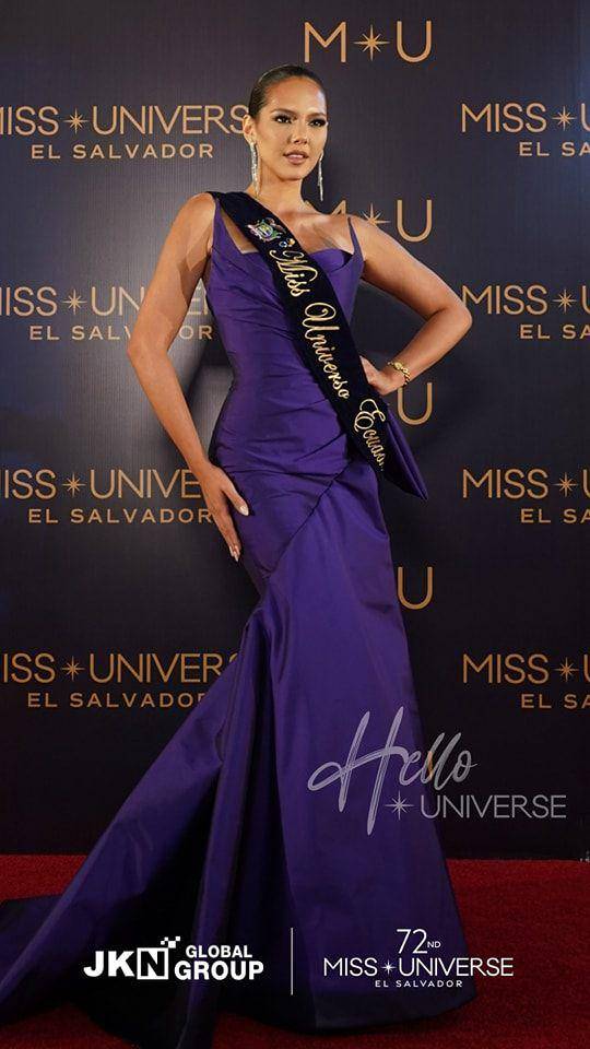 Potret Finalis Amerika Latin di Welcome Dinner Miss Universe 2023 (Facebook.com/Hello Universe)