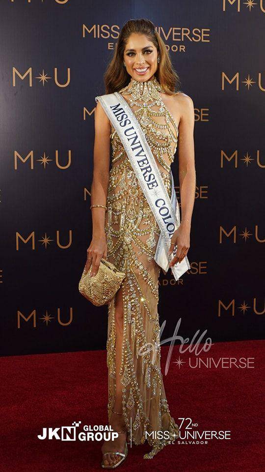 Potret Finalis Amerika Latin di Welcome Dinner Miss Universe 2023 (Facebook.com/Hello Universe)
