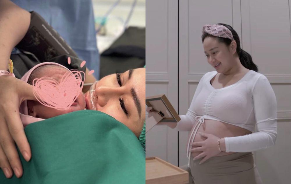 8 Potret Kehamilan Denise Chariesta hingga Melahirkan Anak Pertama