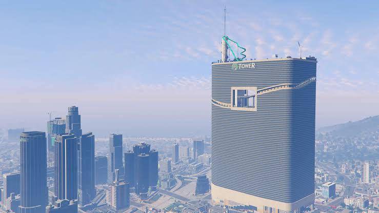 gedung-gedung di trailer GTA V (dok. Rockstar Games/GTA V)