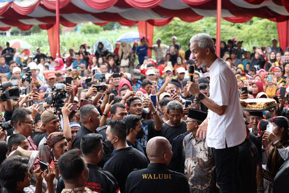 Ganjar Pranowo di Kabupaten Deli Serdang, Sumatra Utara (IDN Times/Istimewa)