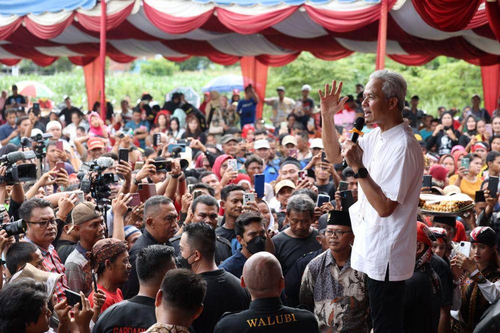 Ganjar Pranowo di Kabupaten Deli Serdang, Sumatra Utara (IDN Times/Istimewa)