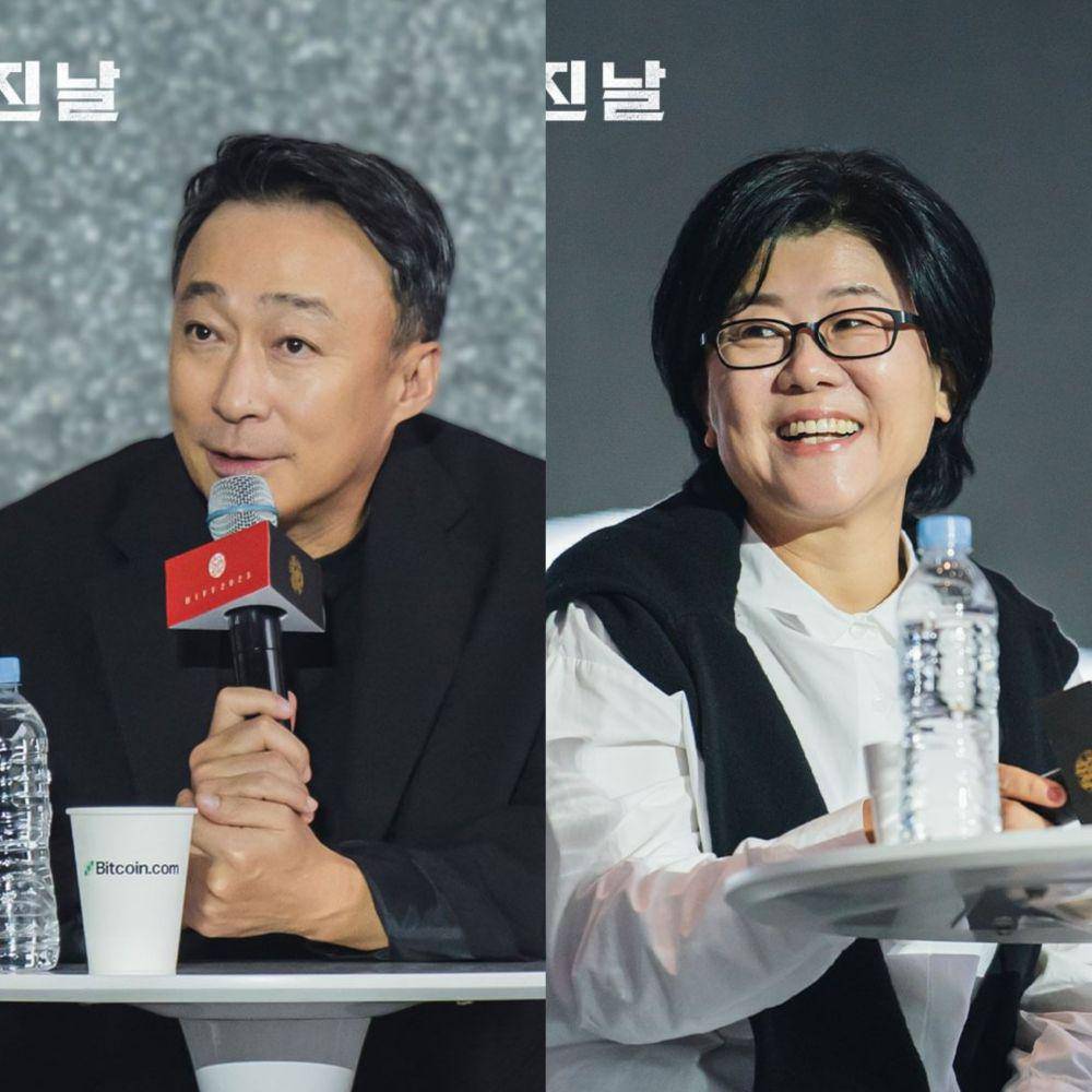 Lee Sung Min dan Lee Jung Eun di 28th Busan International Film Festival (instagram.com/tving.official)