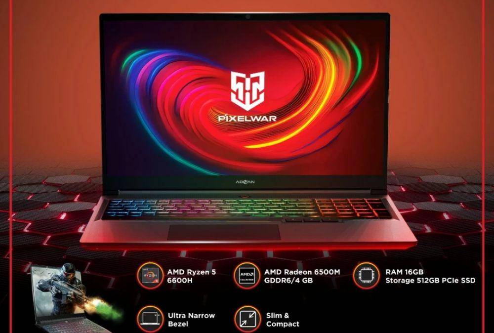 potret ADVAN Pixelwar (shopee.com/Advan Notebook Official)