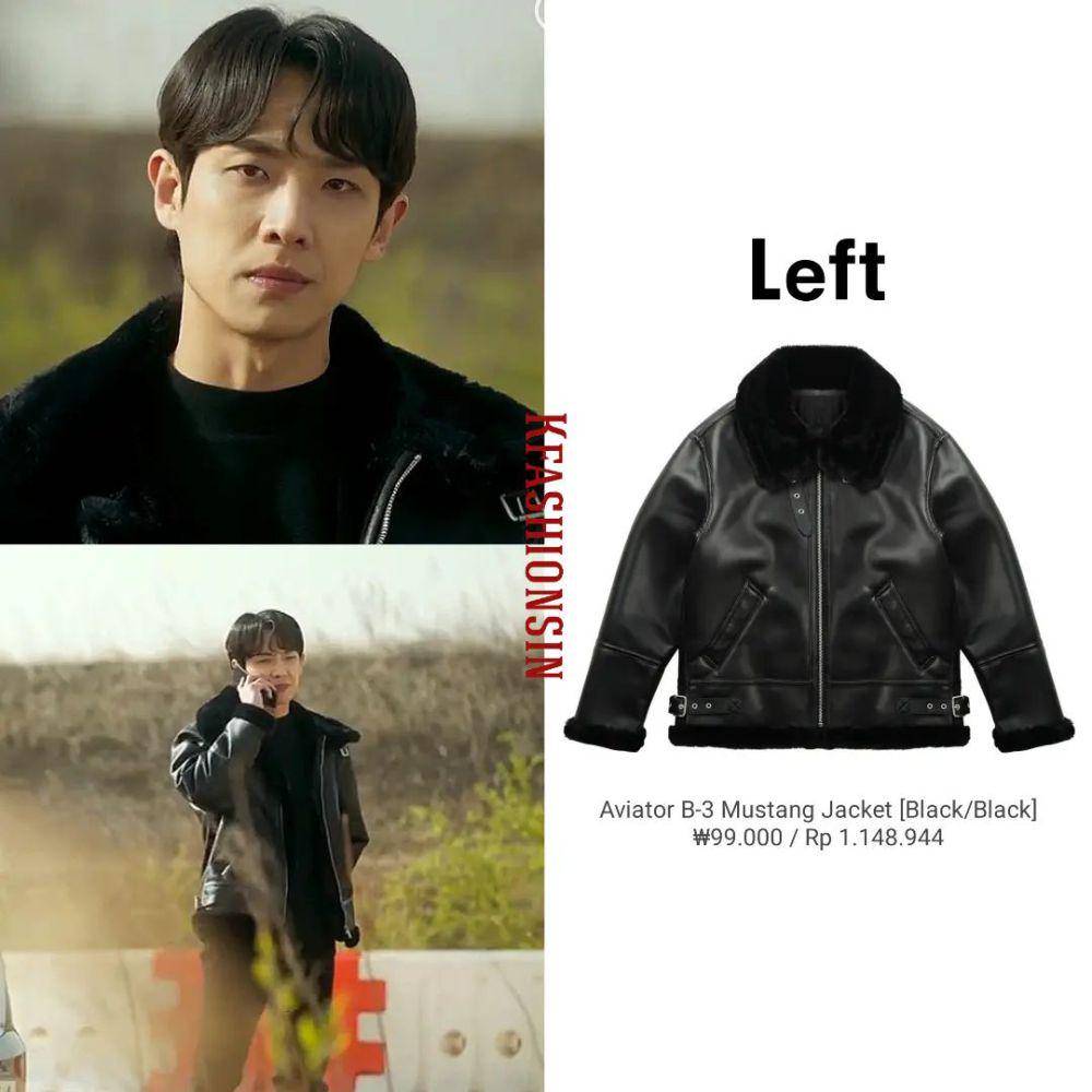 harga outerwear Lee Joon di drakor The Escape of the Seven (instagram.com/kfashionsin)
