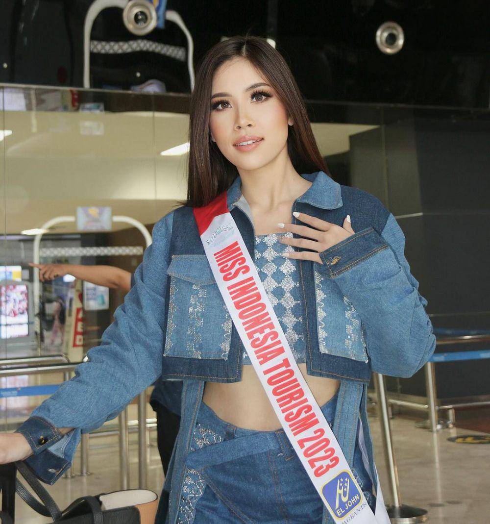 Potret Wakil Indonesia Berangkat ke Miss Tourism International 2023 (Instagram.com/tania.saputra)