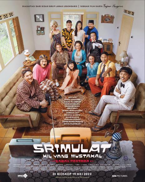 Poster film Srimulat Hil yang Mustahal (mncpictures.com/Srimulat Hil yang Mustahal)