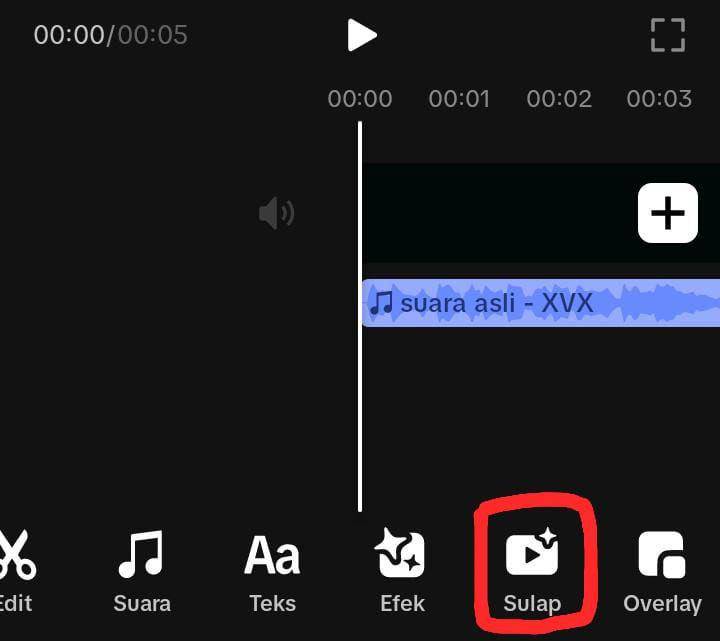 ilustrasi edit video di TikTok (Dok. Pribadi/Muti'ah Nur Rahmah)