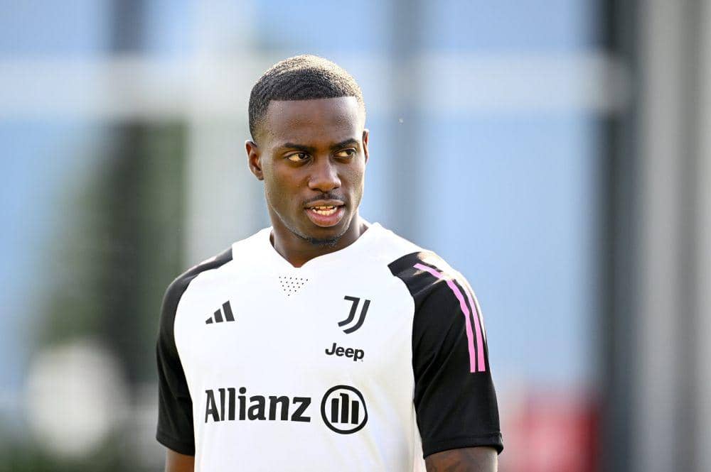 potret Timothy Weah (twitter.com/juventusfc)