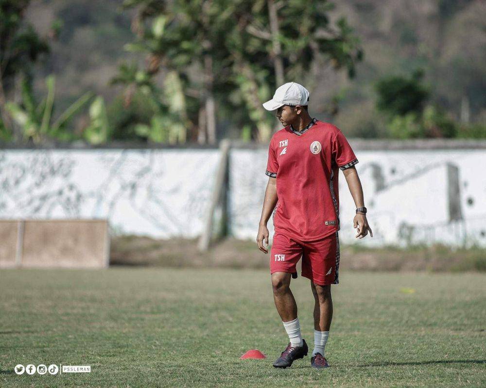 Pelatih fisik PSS Sleman EPA Liga 12023/2024, Tegar Satya Haprabu (pssleman.id)