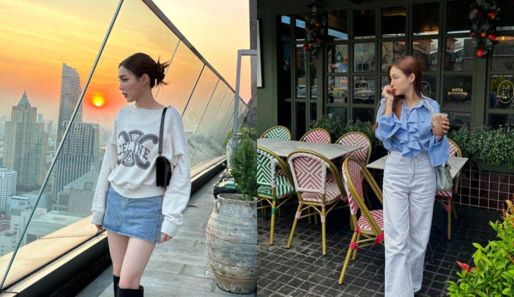 9 Ide Style Hangout Pakai Sling Bag ala Love Pattranite, Modis Banget!