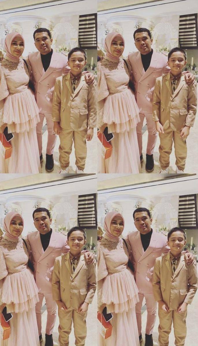potret artis yang hadir di resepsi pernikahan Jharna Bhagwani dan Husein Nasimov (Instagram.com/zidane_fahleviirtafaiz)