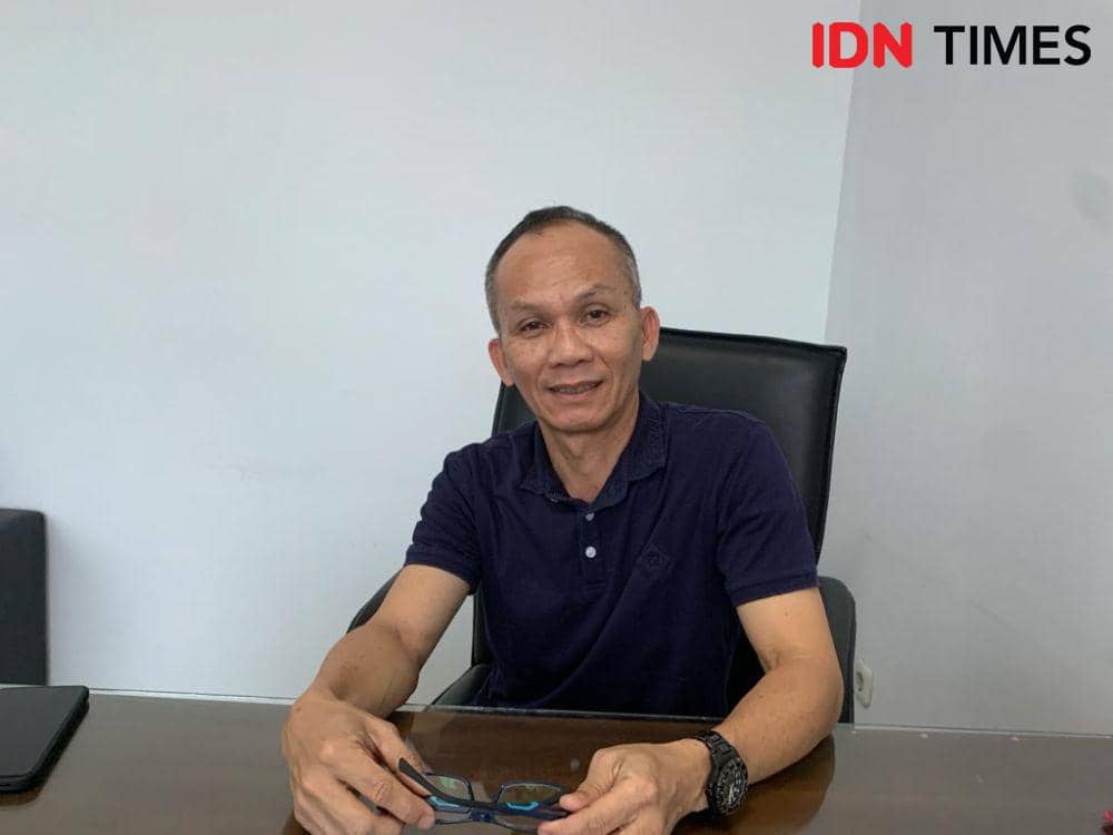 Plt Kadis Pangan Bandar Lampung, Mohammad Yusuf. (IDN Times/Rohmah Mustaurida)
