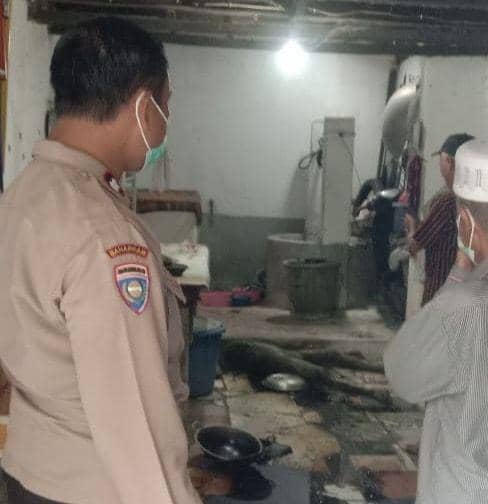 Penemuan mayat di Negeri Olokgading. (Dok. Polsek TBT)