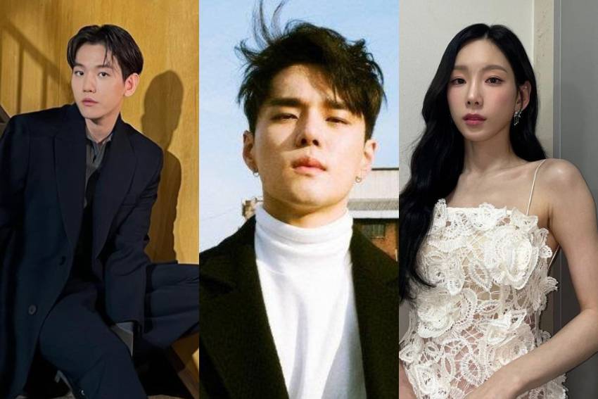 Baekhyun, Dean, dan Taeyeon (instagram.com/baekhyunee_exo | koreaboo.com | instagram.com/taeyeon_ss)