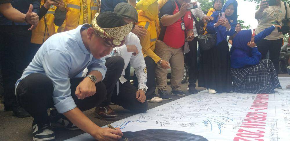 Gibran safari politik di Palembang (IDN Times/Istimewa)