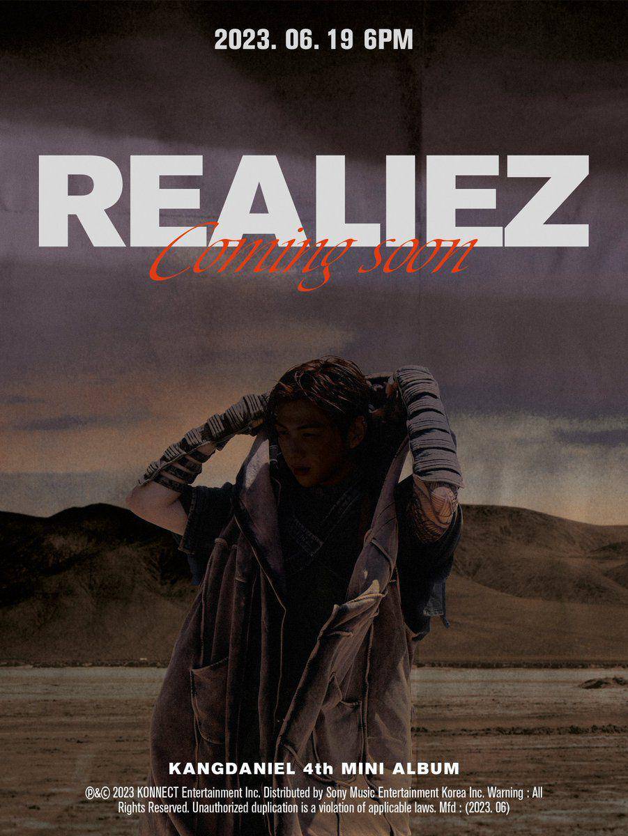 poster album REALIEZ (twitter.com/konnect_danielk)