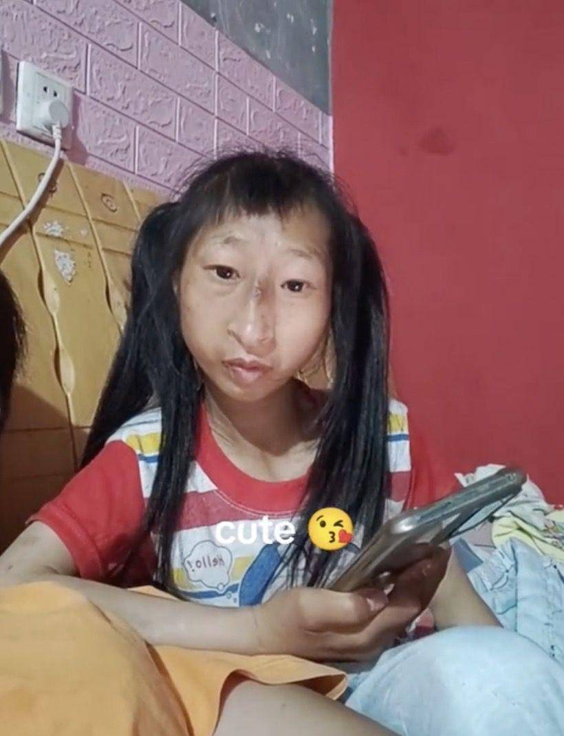potret Xiao Xiao yang viral di TikTok (tiktok.com/chinesejunkfood2023)