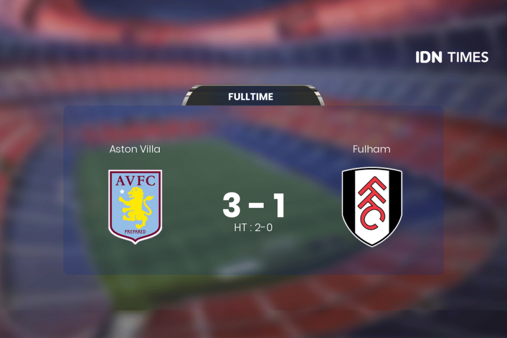 Aston Villa Curi Poin Penuh Atas Fulham