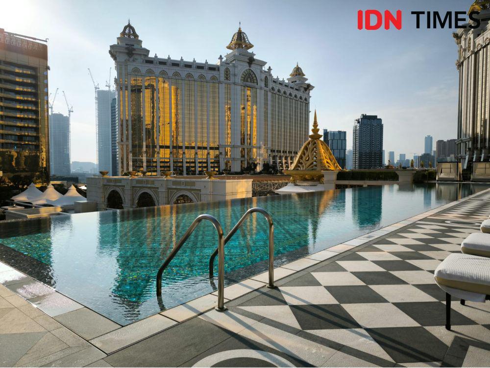 Melihat Lebih Dalam Hotel Andaz dan Raffles di Galaxy Macau