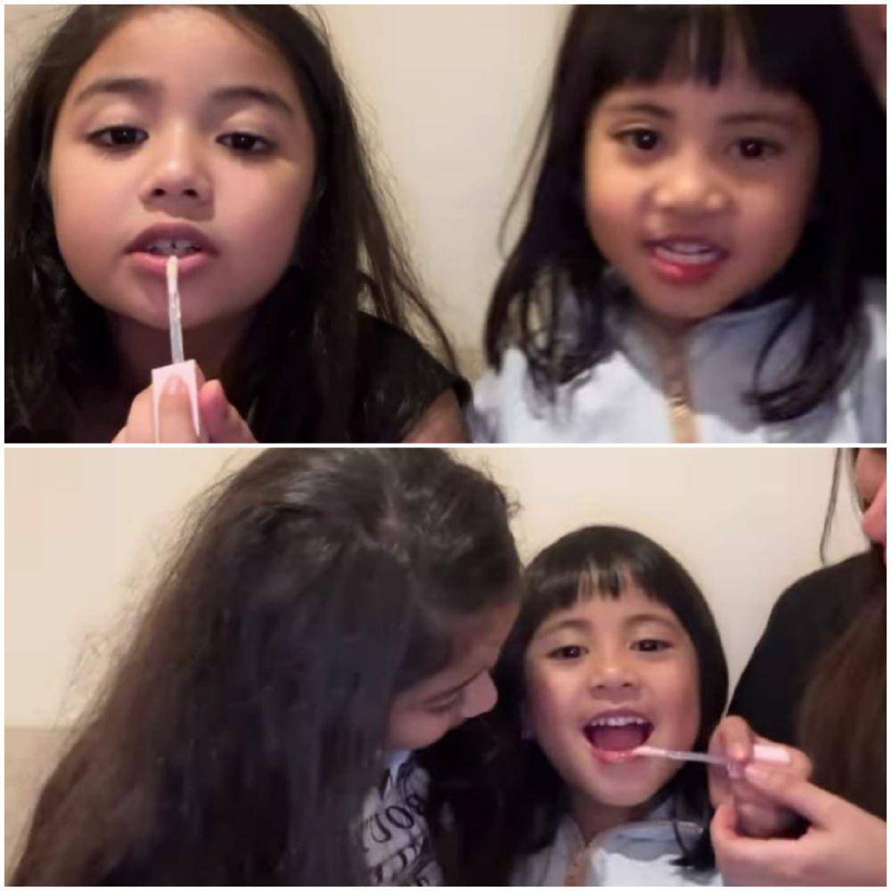 momen staycation Xabiru dan Chava bareng Miwa (instagram.com/vickyalaydrus)