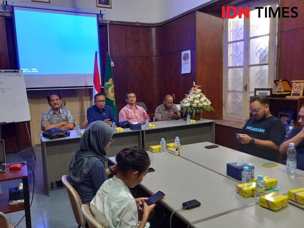 Konferensi pers Kadin DIY. (IDN Times/Herlambang Jati Kusumo)