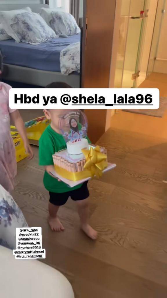 ulang tahun Mbak Lala (Instagram.com/Shela_lala96)