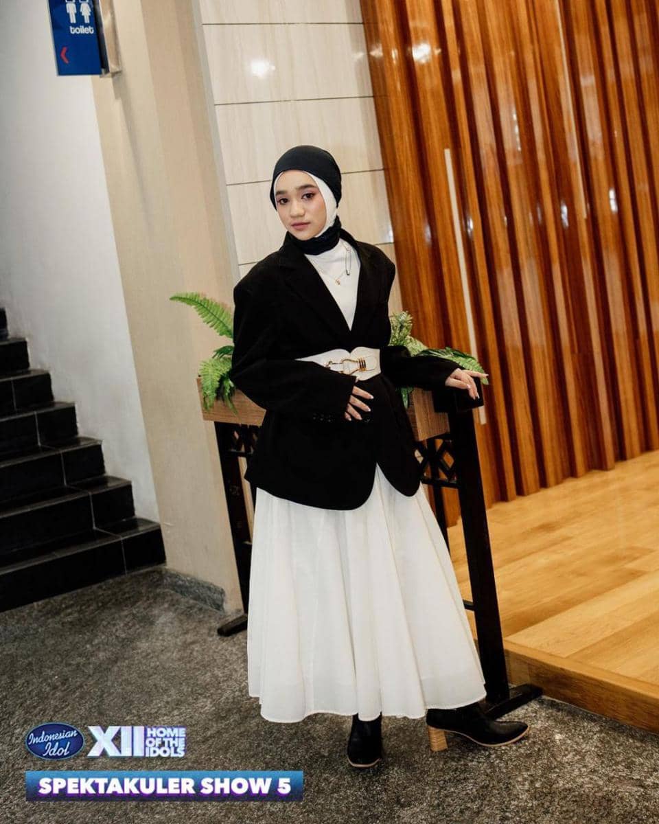 padu padan dress ala Nabila Taqiyyah (instagram.com/nabilataqiyyah)