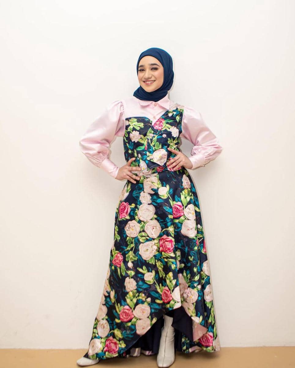 padu padan dress ala Nabila Taqiyyah (instagram.com/nabilataqiyyah)