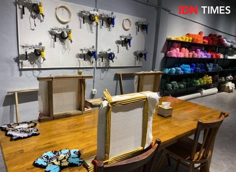 Side Space Art studio (IDN Times/Indah Permata Sari)