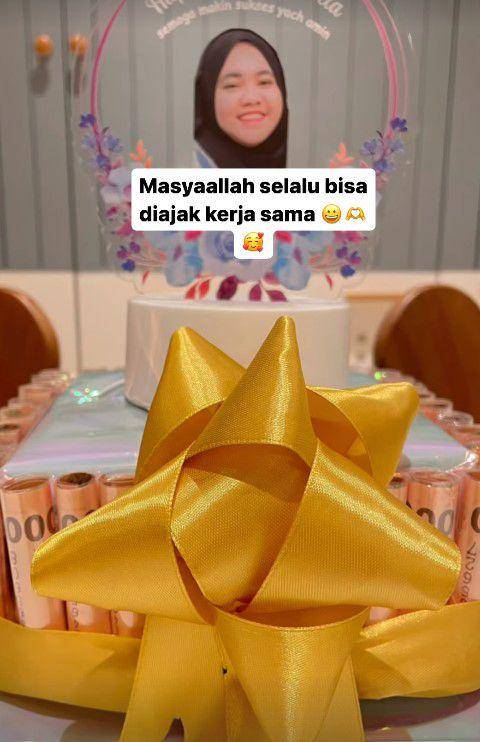 ulang tahun Mbak Lala (Instagram.com/Shela_lala96)