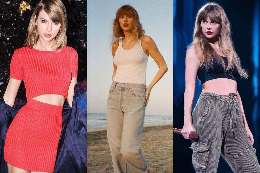 OOTD Casual Taylor Swift. (instagram.com/taylornation / instagram.com/taylorswift)