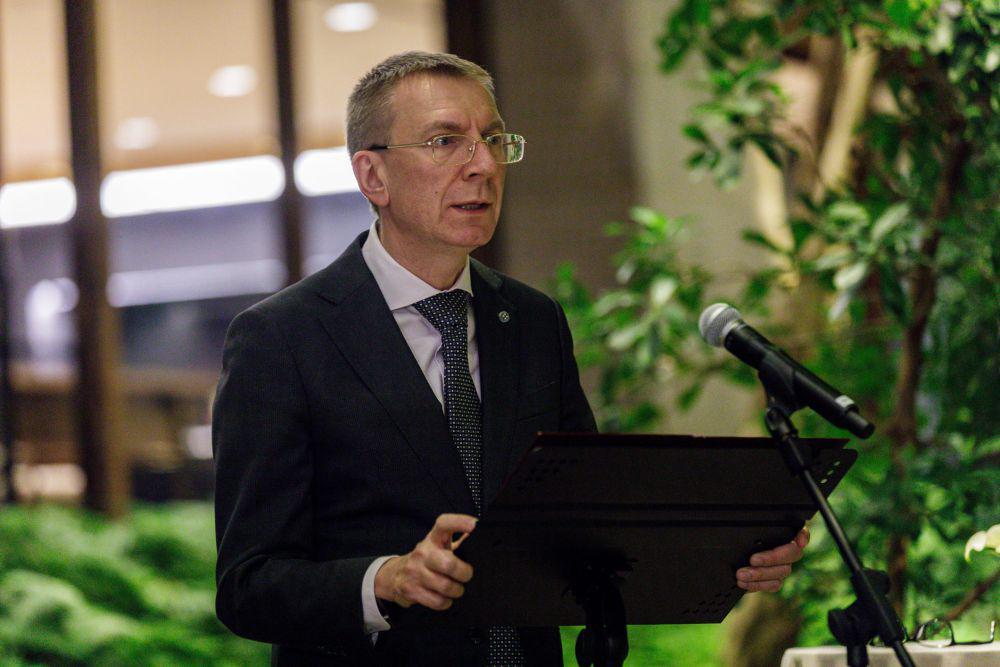 Presiden Latvia, Edgars Rinkēvičs. (twitter.com/Rigas_pils)