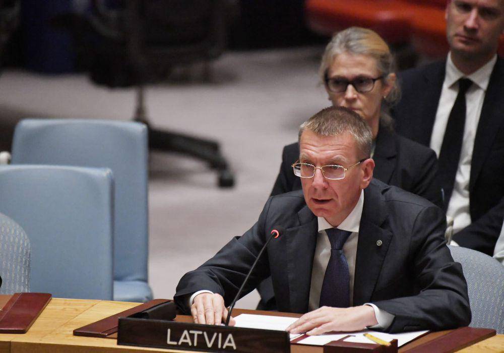 Presiden Latvia Edgars Rinkevics (Twitter.com/Edgars Rinkēvičs)