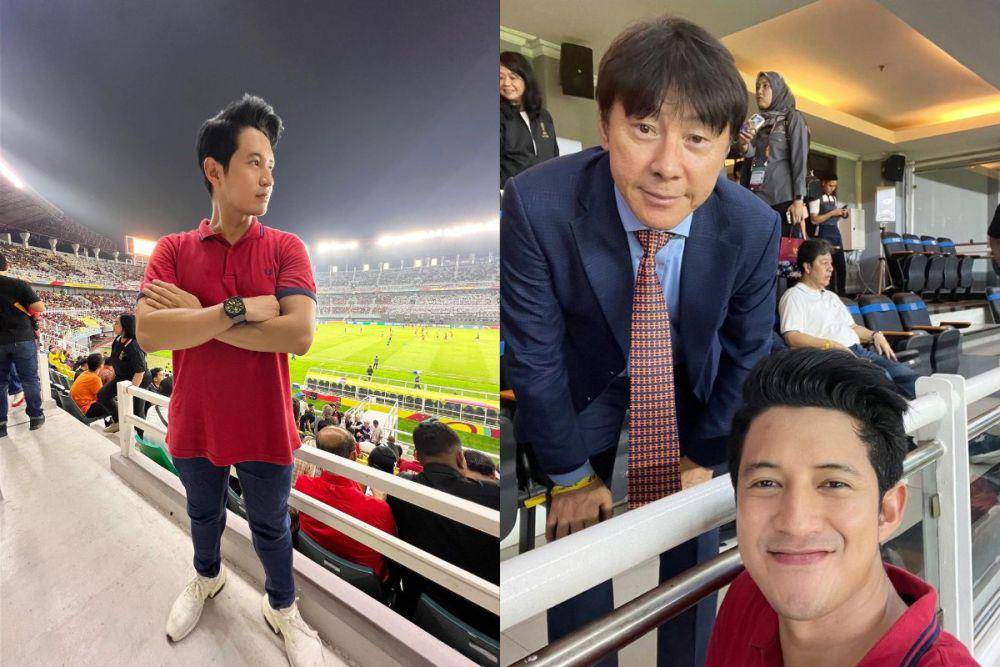 potret Chand Kelvin nonton Piala Dunia U-17 (instagram.com/chand_kelvin)